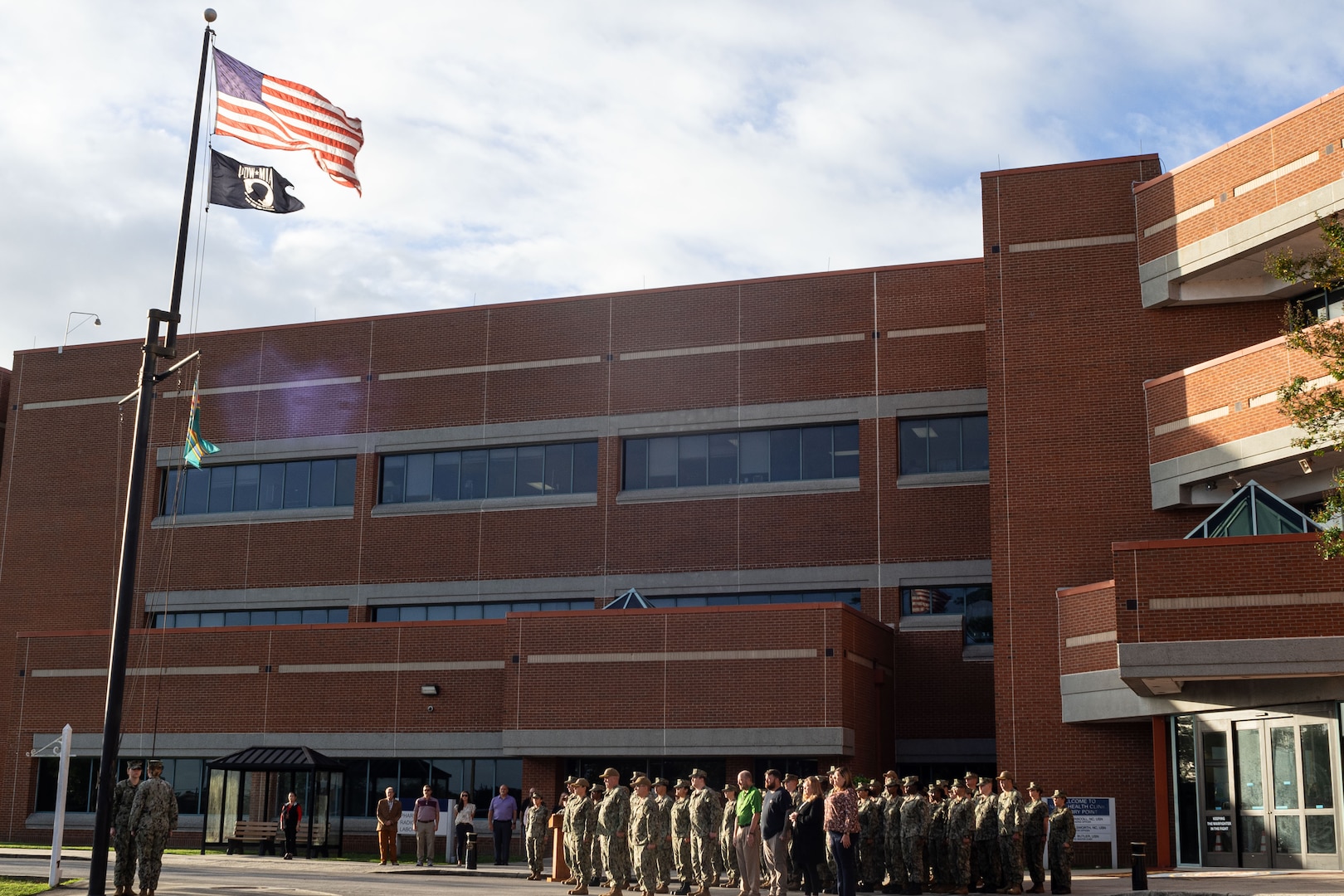 Staff serving aboard Naval Health Clinic Cherry Point gathered Friday, October 3 to celebrate the achievements and excellence of their peers at an awards ceremony. 

Lt. Cmdr. Jonathan Palmer was recognized with the Navy and Marine Corps Commendation Medal.

Recognized with the Navy and Marine Corps Achievement Medal were Navy Lt. Kabresha Smith, Hospital Corpsman Second Class Jazmin Yaudes, Hospital Corpsman Third Class Asyia Gibbons.

Civilians recognized for their years of service were Mr. Daniel Alber, 5 years, Mr. Nicholas Hoffman, 10 years, Ms. Dana Bayliss, 15 years and Ms. Tonya Andrew with 20 years.