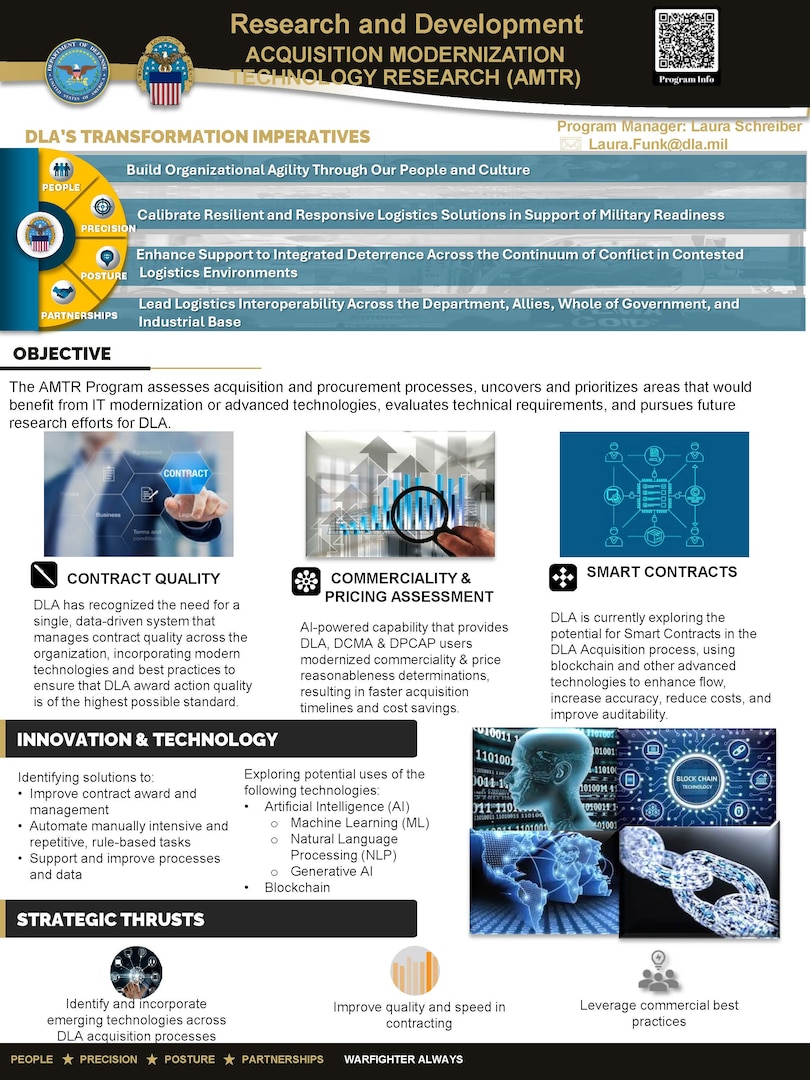 front page of AMTR brochure