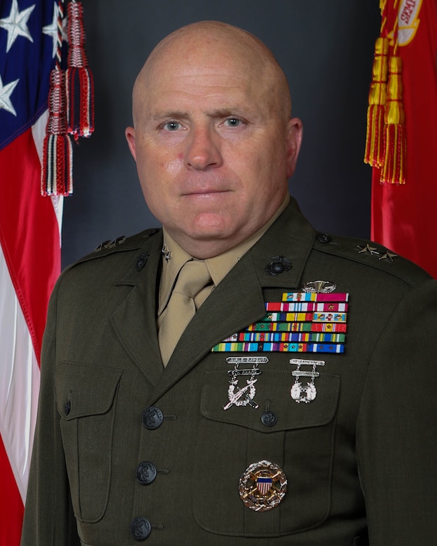 Major General Farrell J. Sullivan, 2nd Marine Division commanding general