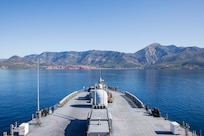 USS Mount Whitney Arrives in Podgorica, Montenegro
