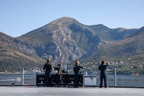 USS Mount Whitney Arrives in Podgorica, Montenegro