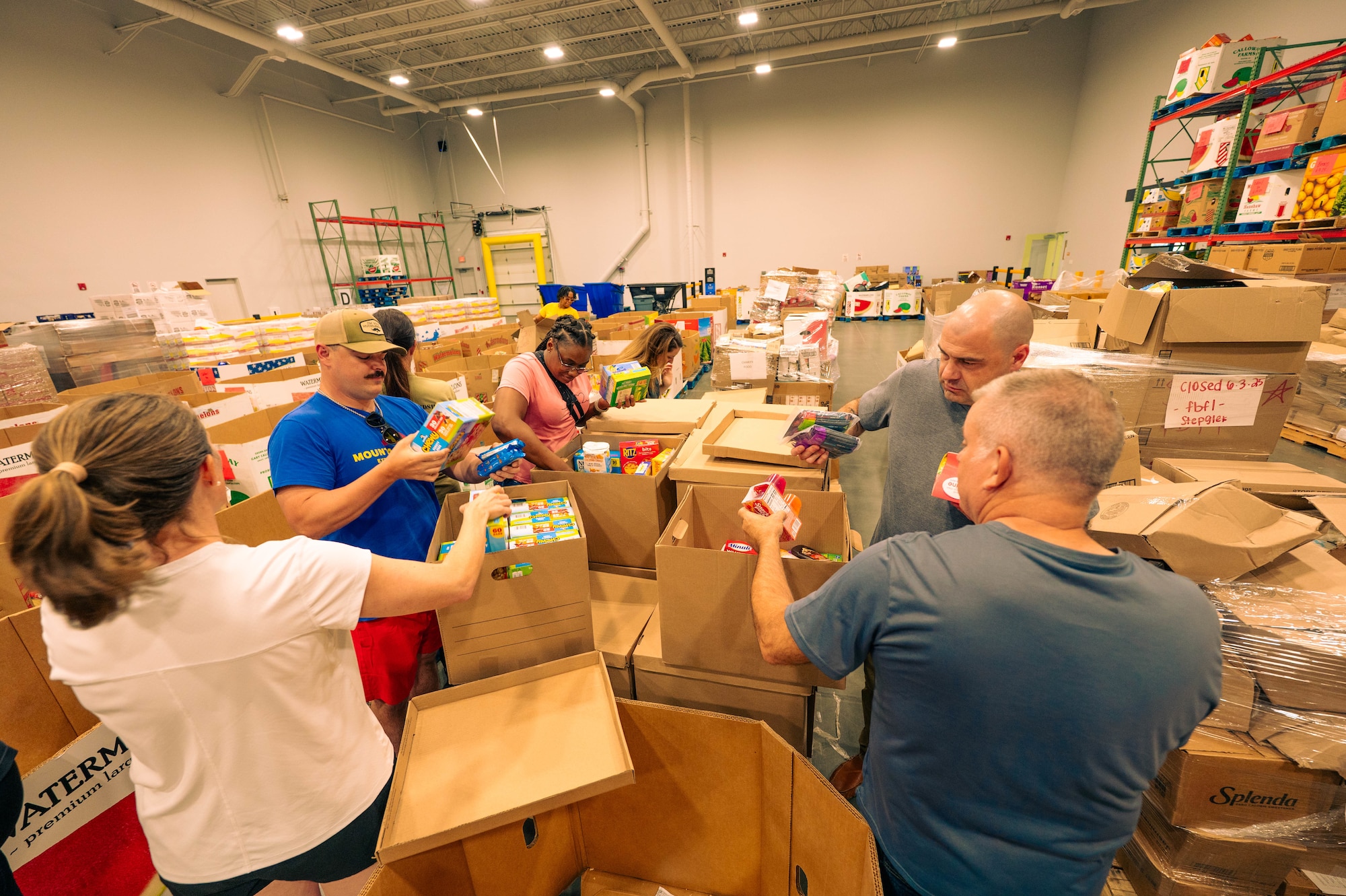 Members of the 186th Medical Group (MDG) took the time to volunteer to support the local community in Savannah, Georgia.