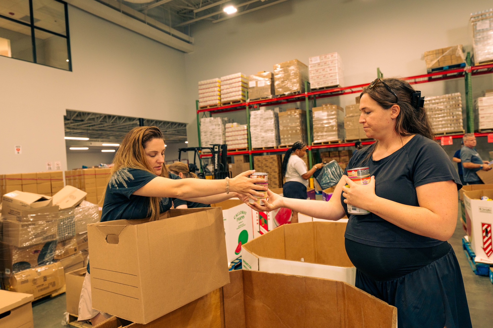 Members of the 186th Medical Group (MDG) took the time to volunteer to support the local community in Savannah, Georgia.