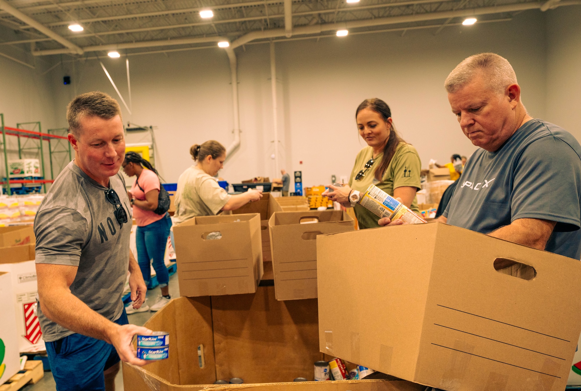 Members of the 186th Medical Group (MDG) took the time to volunteer to support the local community in Savannah, Georgia.