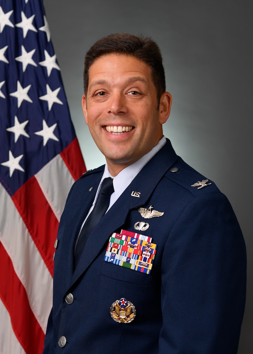 Col. Frank Biancardi, Bio (U.S. Air Force photo by Eric Dietrich)