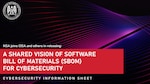 NSA joins CISA and others in releasing: A Shared Vision Of Software Bill Of Materials (SBOM) For Cybersecurity