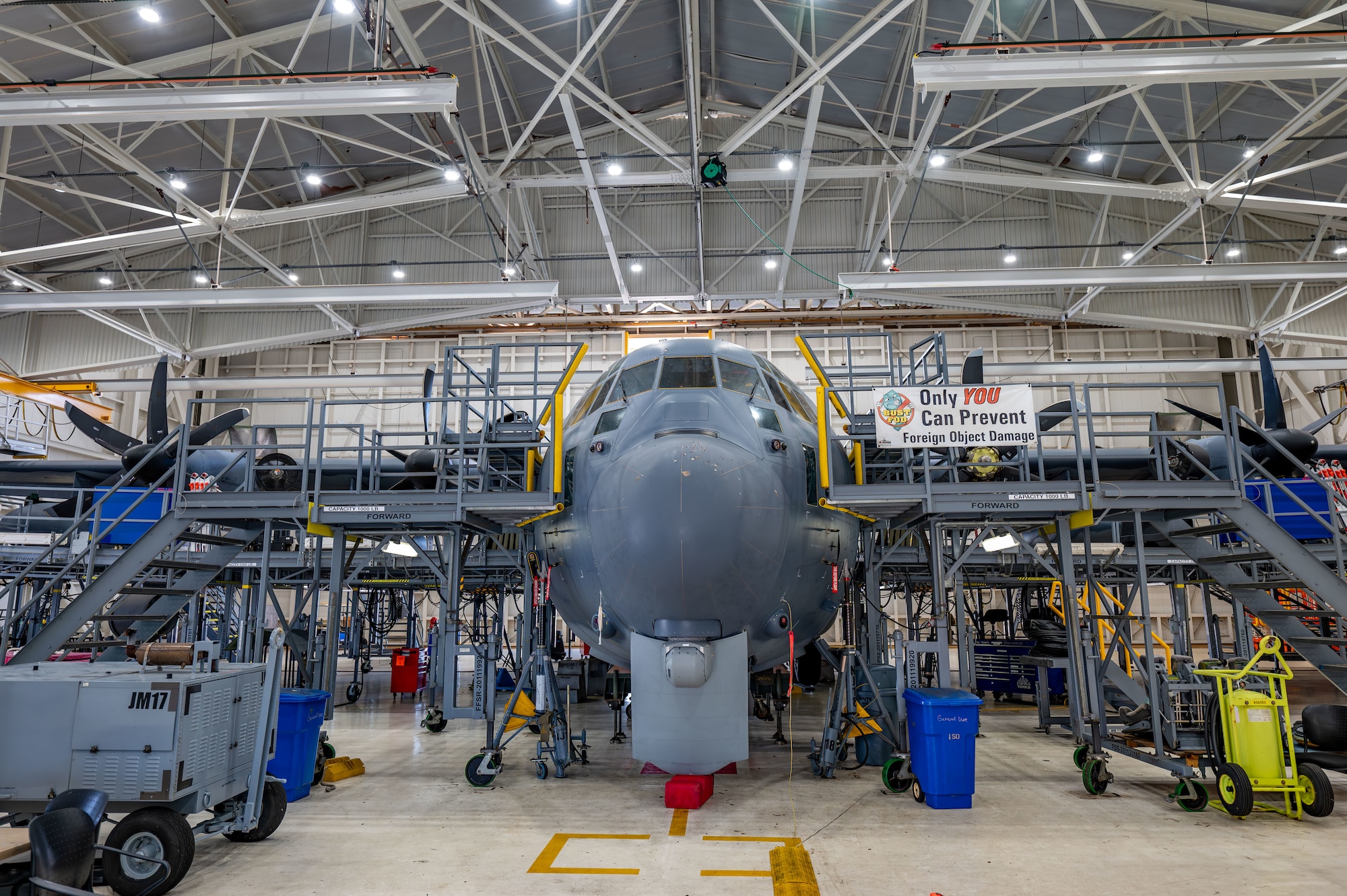 Letter checks keep HC-130J aircraft combat rescue ready
