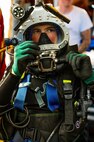 Navy Divers Repair USS Iwo Jima
