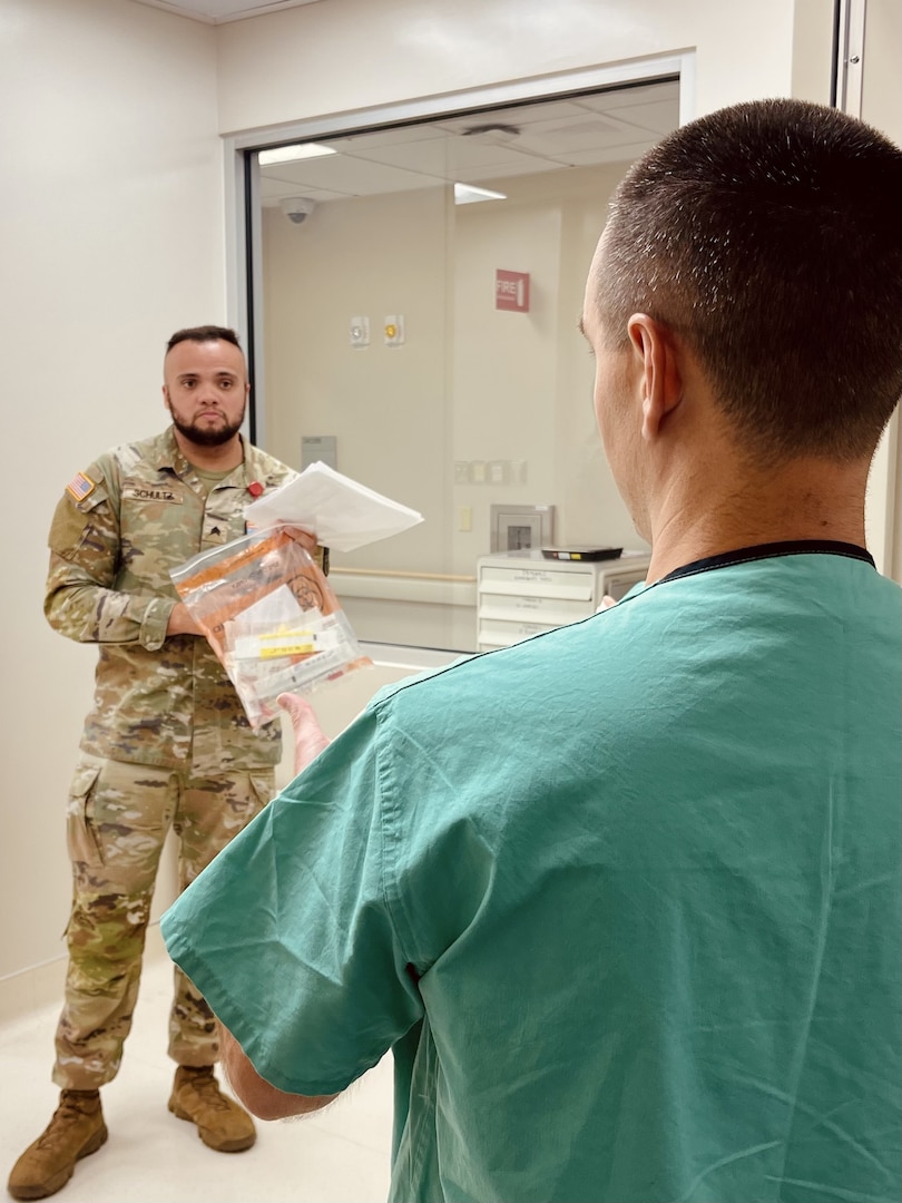 SPC Shultz Discusses Plans for Upcoming Class on Blood Bridge and Labs