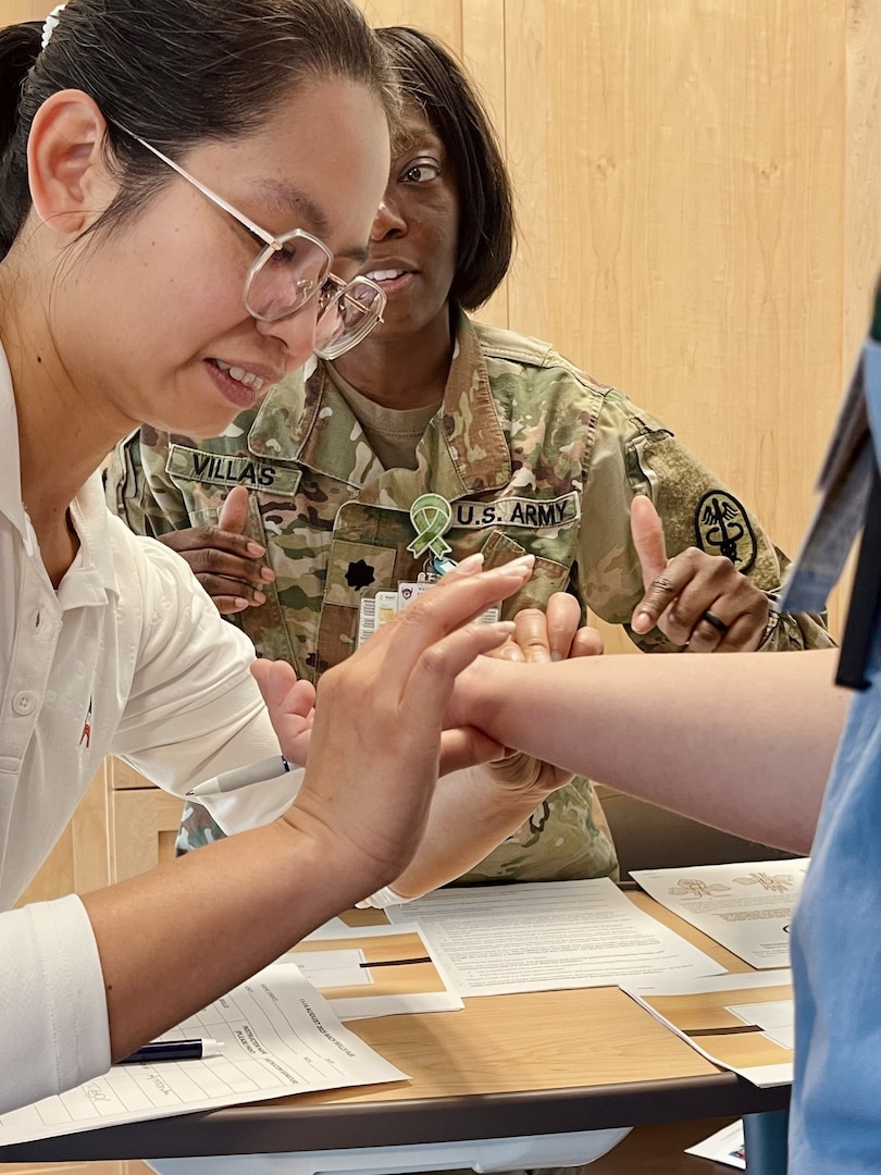 WACH Nursing Staff Give Hands-On Arterial Line Management Class