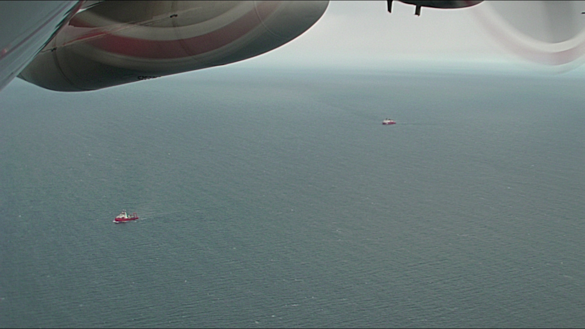 Coast Guard Cutter Healy (WAGB 20) responding to the Liberia-flagged Chinese research ship, Zhong Shan Da Xue Ji Di, over the delineated U.S. Extended Continental Shelf, approximately 230 miles north of Utqiagvik, Alaska, Aug. 31, 2025. The Coast Guard is the only U.S. surface presence in the Arctic and works in conjunction with U.S. Northern Command and Alaskan Command to constantly monitor foreign vessels operating in and near U.S. waters in support of U.S. homeland defense and security operations. (U.S. Coast Guard photo)