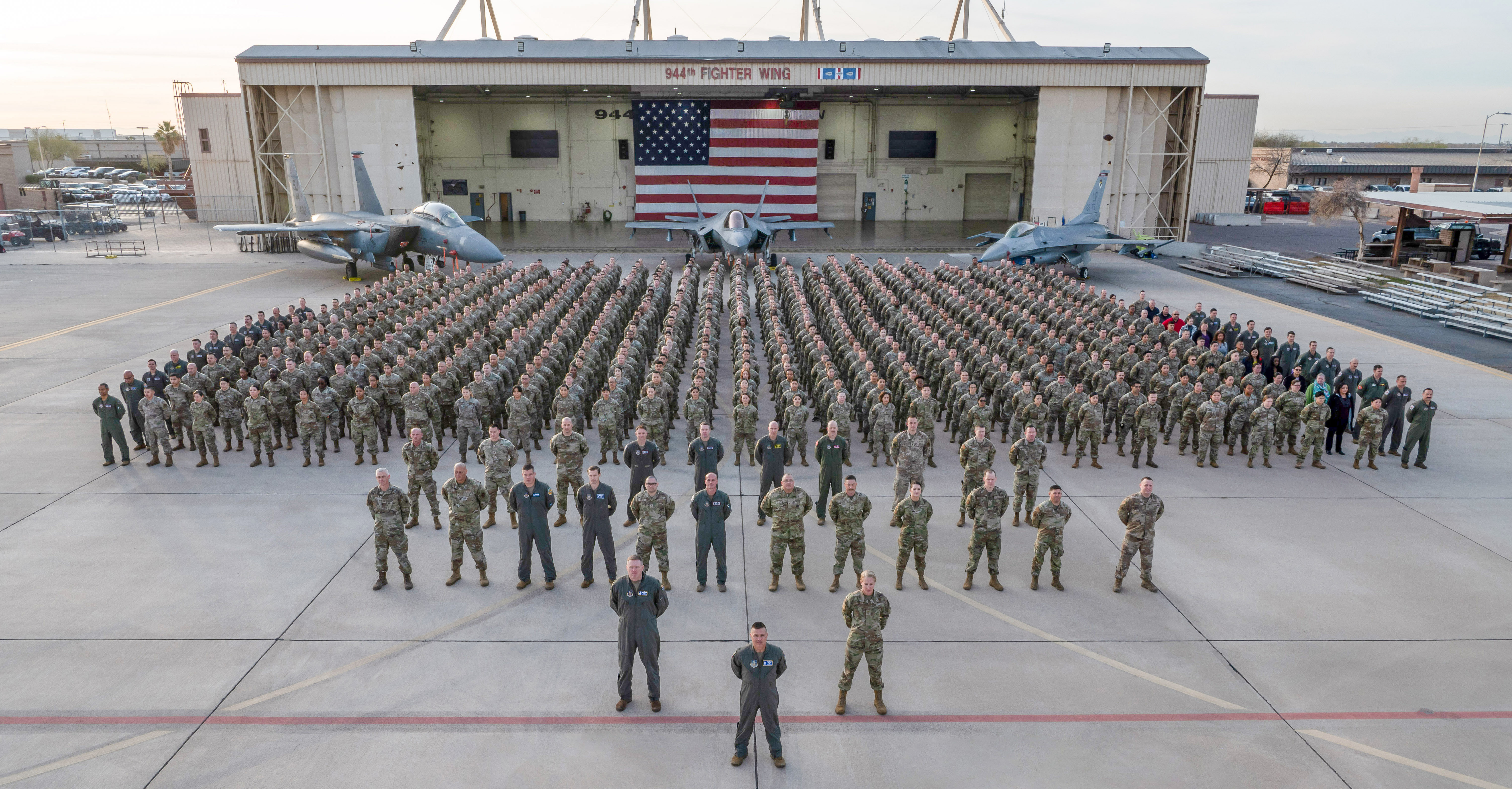 944 Fighter Wing Group Photo
