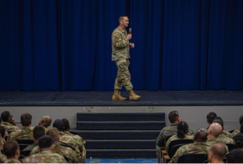 Col. Hall sets strategic direction for 23d Wing