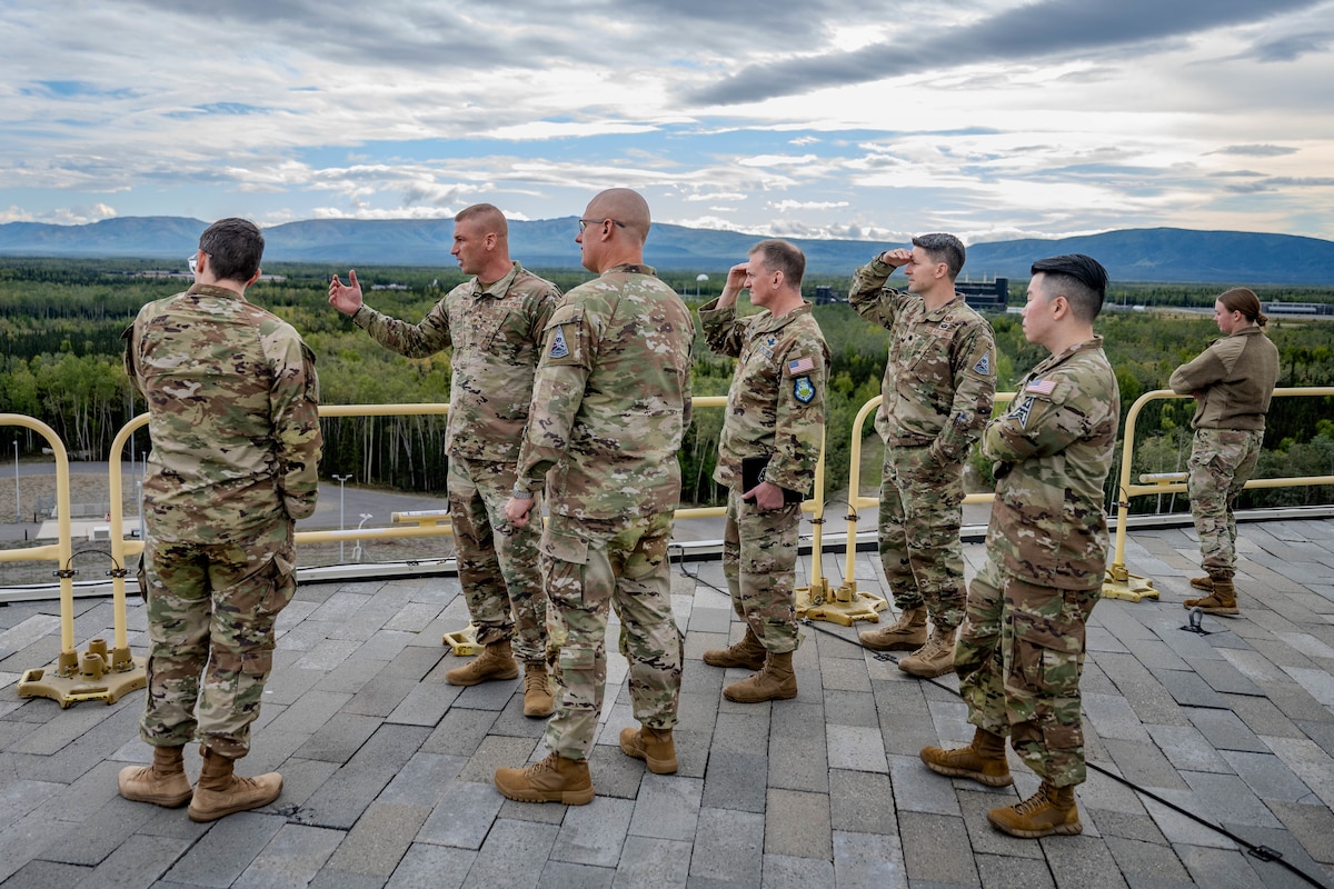 men standing in group