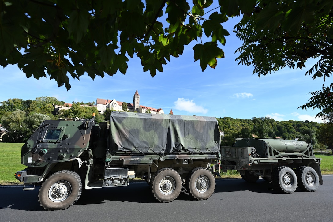 Saber Junction convoy movement