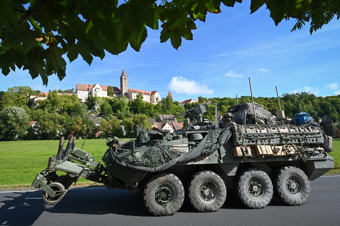 Saber Junction convoy movement