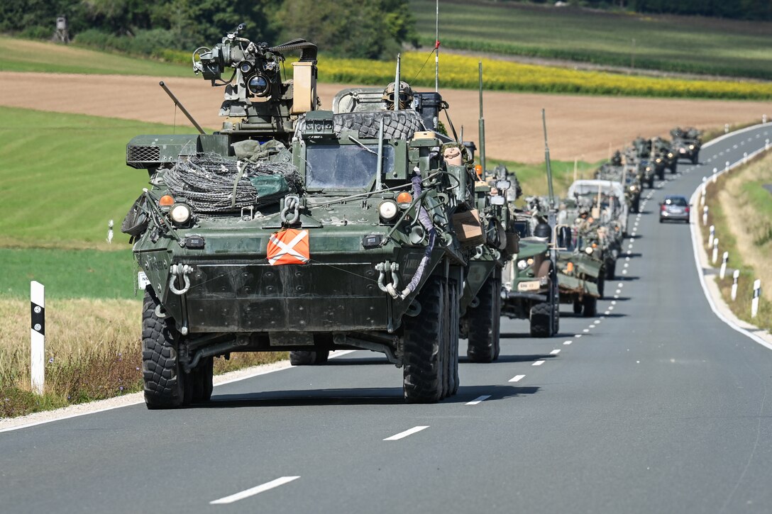 Saber Junction convoy movement