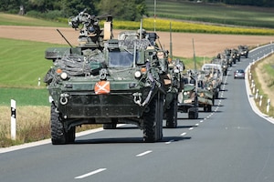 Saber Junction convoy movement