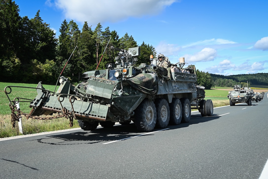 Saber Junction convoy movement