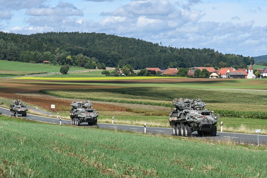 Saber Junction convoy movement