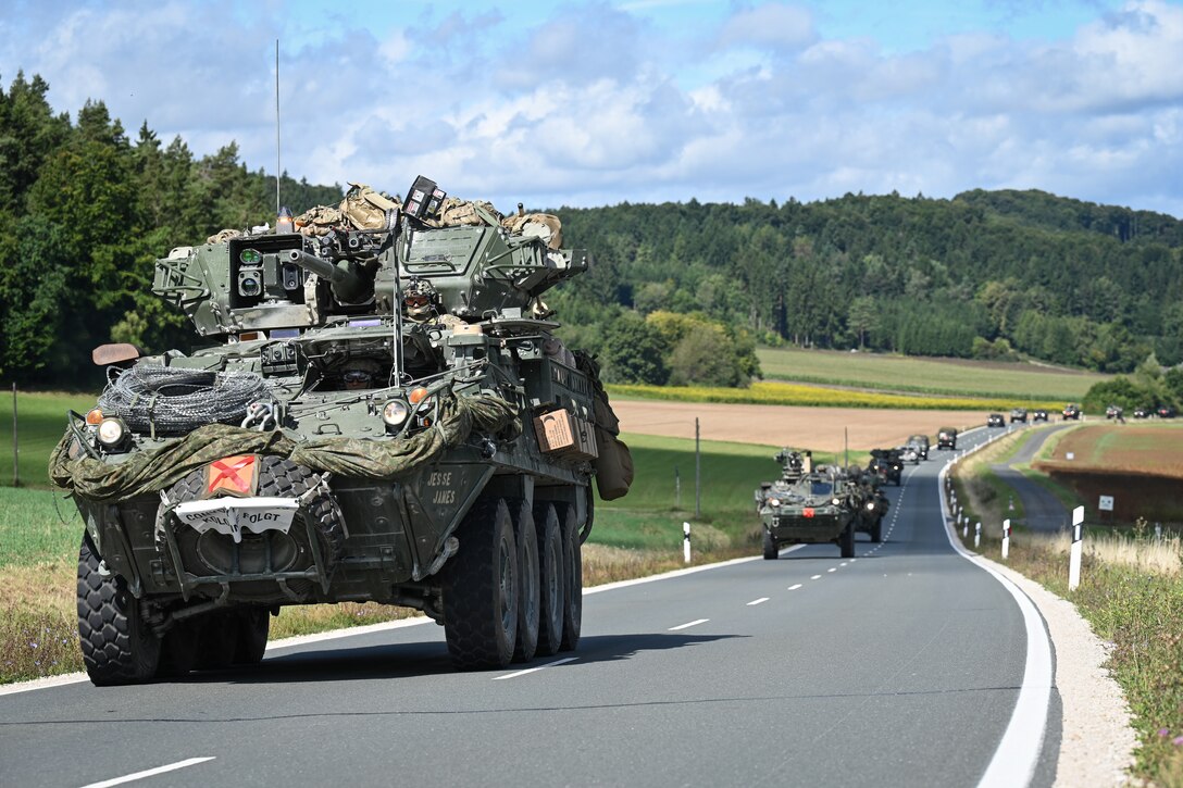 Saber Junction convoy movement