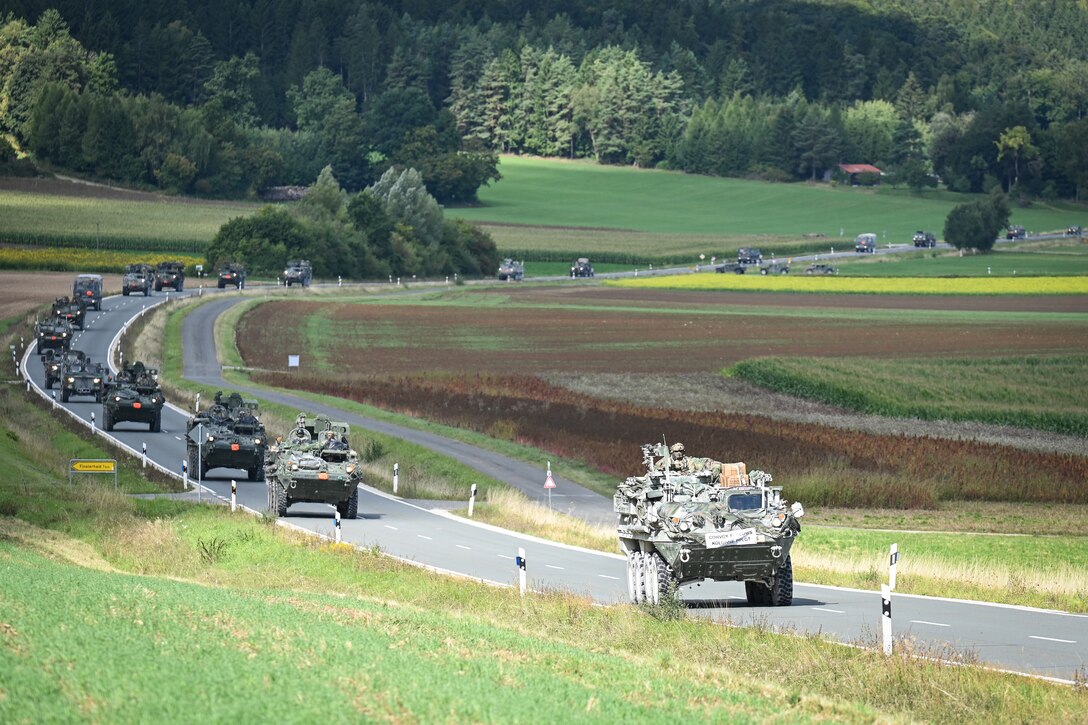 Saber Junction convoy movement