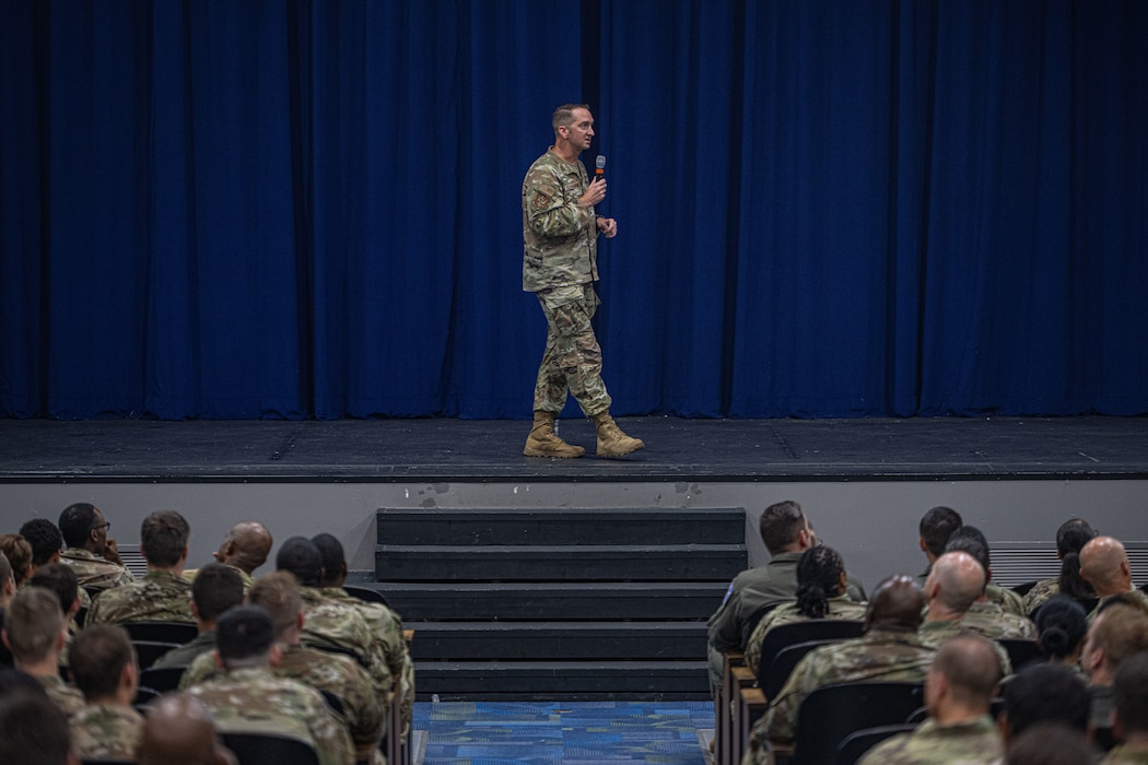 Colonel Hall Sets Strategic Direction for 23d Wing