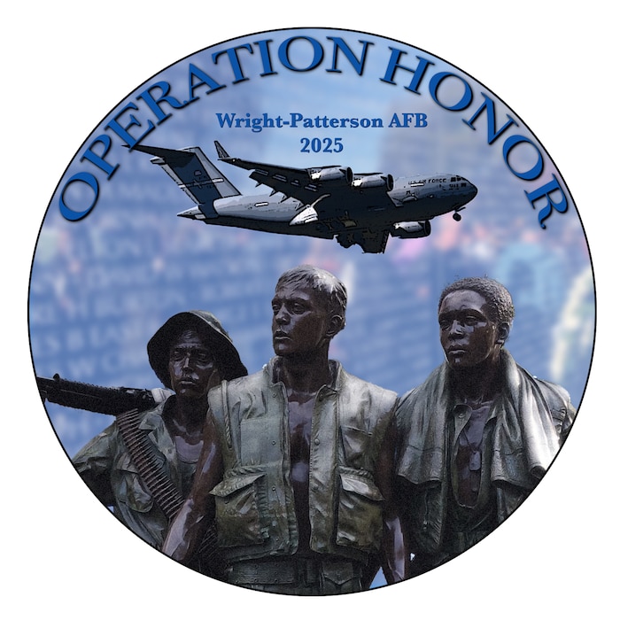 The Air Force Reserve’s 445th Airlift Wing will be hosting a series of commemorative events Sept. 19–21 in honor of War veterans and the 20th anniversary of Honor Flight Dayton. These events, part of Operation Honor, will spotlight the unveiling of a newly renamed aircraft, a historic Honor Flight mission, and a community-wide welcome home celebration. (U.S. Air Force graphic by Amanda Dick)