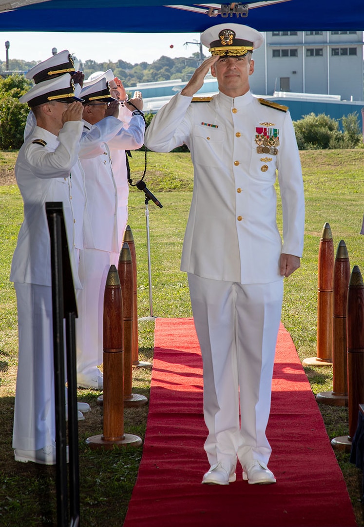 NUWC Division Newport hosts change of command on Sept. 3