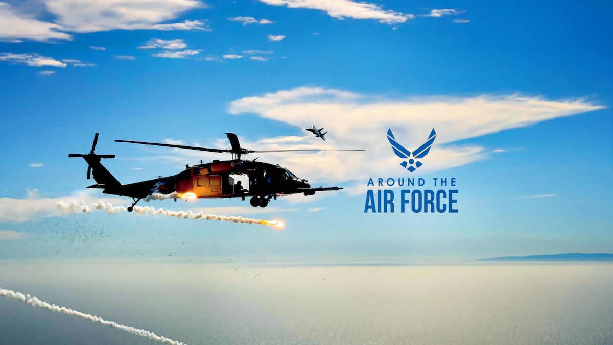 In this week's look around the Air Force, a new Collaborative Combat Aircraft platform takes flight in a big step toward flying alongside manned fighter jets, alternative navigation software tests whether aircraft can use internal GPS measures without relying on outside sources in combat, and the Air National Guard conducts a first-of-its-kind test to evaluate helicopter countermeasures against fighter jets.