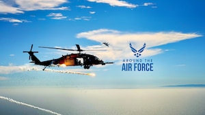 In this week's look around the Air Force, a new Collaborative Combat Aircraft platform takes flight in a big step toward flying alongside manned fighter jets, alternative navigation software tests whether aircraft can use internal GPS measures without relying on outside sources in combat, and the Air National Guard conducts a first-of-its-kind test to evaluate helicopter countermeasures against fighter jets.