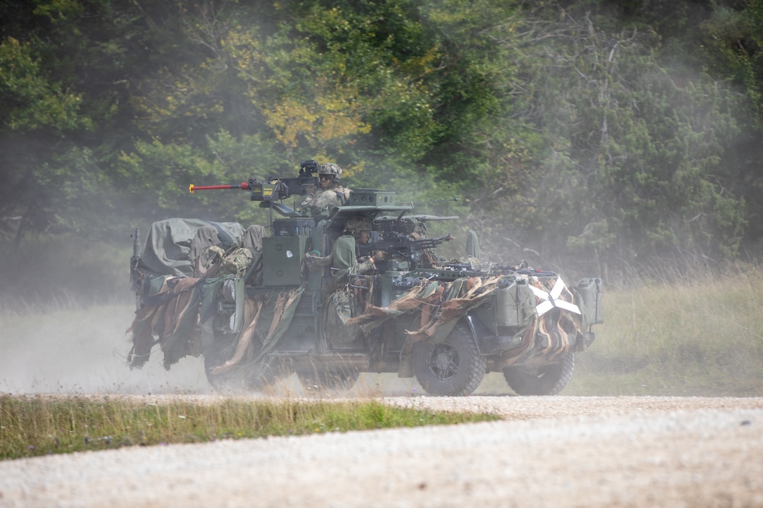 A Dutch forces during exercise Saber Junction 25