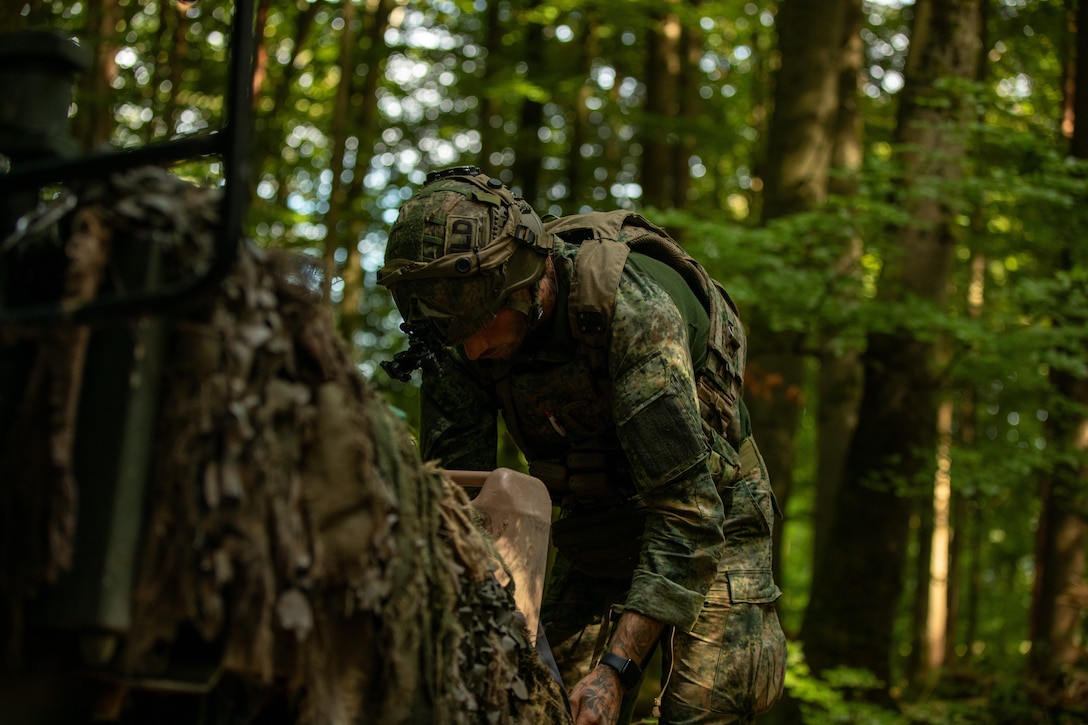 A Dutch forces during exercise Saber Junction 25