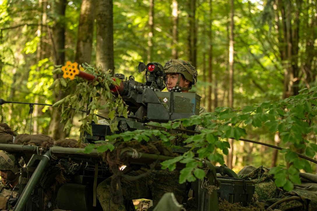 A Dutch forces during exercise Saber Junction 25