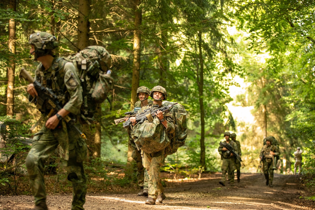 A Dutch forces during exercise Saber Junction 25