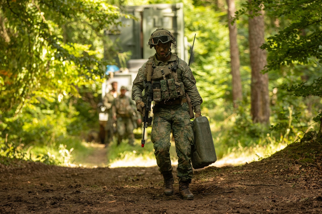 A Dutch forces during exercise Saber Junction 25