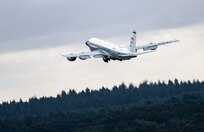 RC-135 taking off