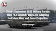 Slide for China’s September 2025 Military Parade: How PLA Ground Forces Are Adapting to Future Wars and Force Projection