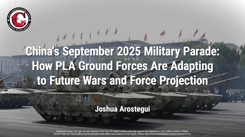 Slide for China’s September 2025 Military Parade: How PLA Ground Forces Are Adapting to Future Wars and Force Projection