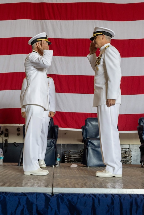 Naval Air Force Atlantic Holds Change of Command