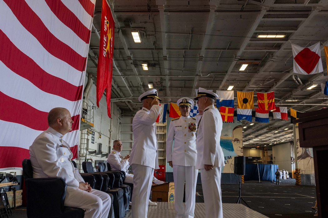 Naval Air Force Atlantic Holds Change of Command