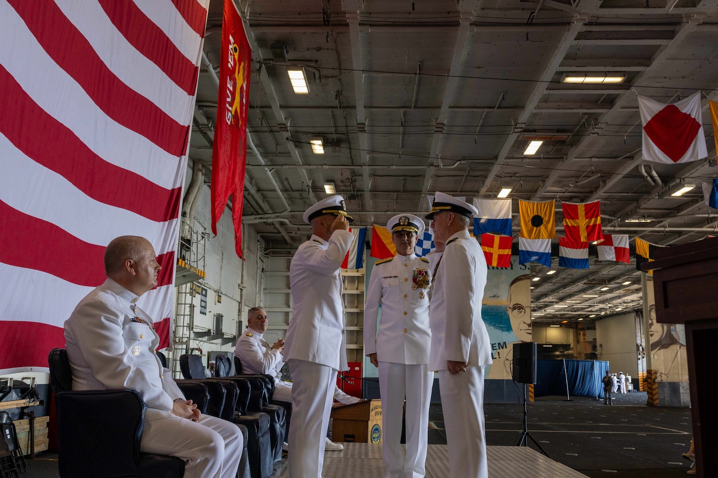 Naval Air Force Atlantic Holds Change of Command