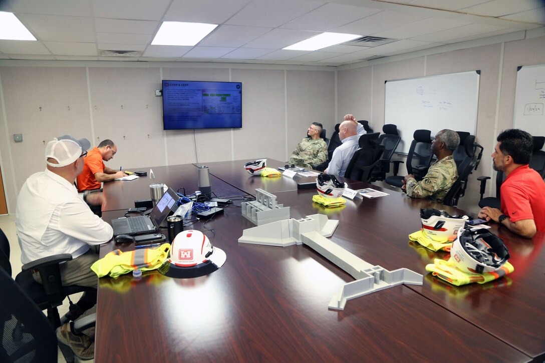 The Honorable Adam Telle, Assistant Secretary of the Army (Civil Works) and Maj. Gen. Jason Kelly, U.S. Army Corps of Engineers Deputy Commanding General for Civil and Emergency Operations, visited the U.S. Army Corps of Engineers, Jacksonville District keynote project at the Central Everglades Planning Project Everglades Agricultural Area (EAA) phase Aug. 22, 2025.