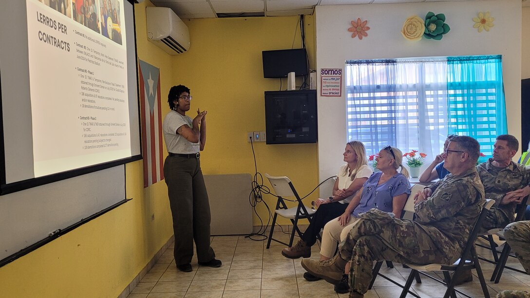 Brig. Gen. Zachary L. Miller, USACE South Atlantic Division Commanding General, joined Caribbean District leaders and staff