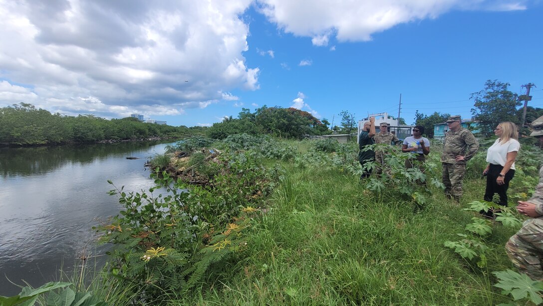 Brig. Gen. Zachary L. Miller, USACE South Atlantic Division Commanding General, joined Caribbean District leaders and staff