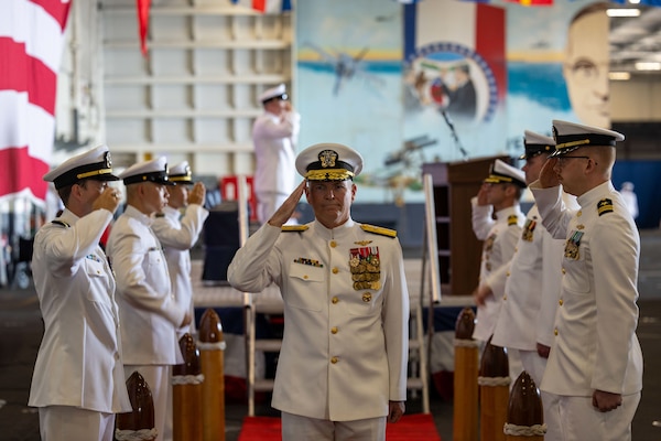 Naval Air Force Atlantic Holds Change of Command