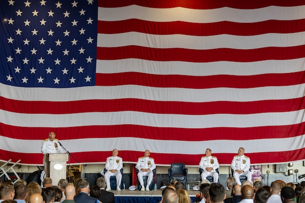 Naval Air Force Atlantic Holds Change of Command