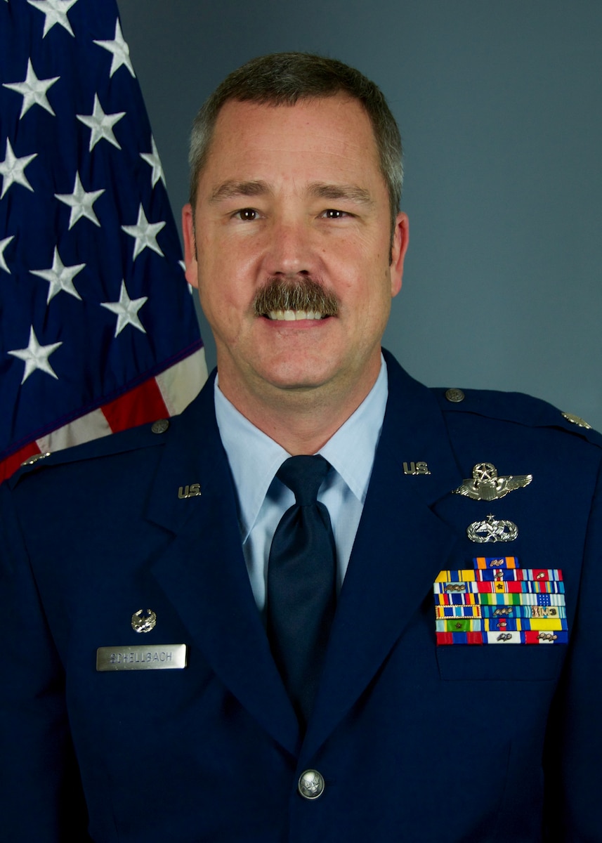 Lt. Col. Charles Shellbach bio photo.