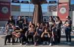 All-Army team prepares for the 2025 Armed Forces Women's Rugby Championship held at the Chula Vista Elite Athletic Center in Chula Vista, Calif. (Photo by SrA Emilee Darden - Released)