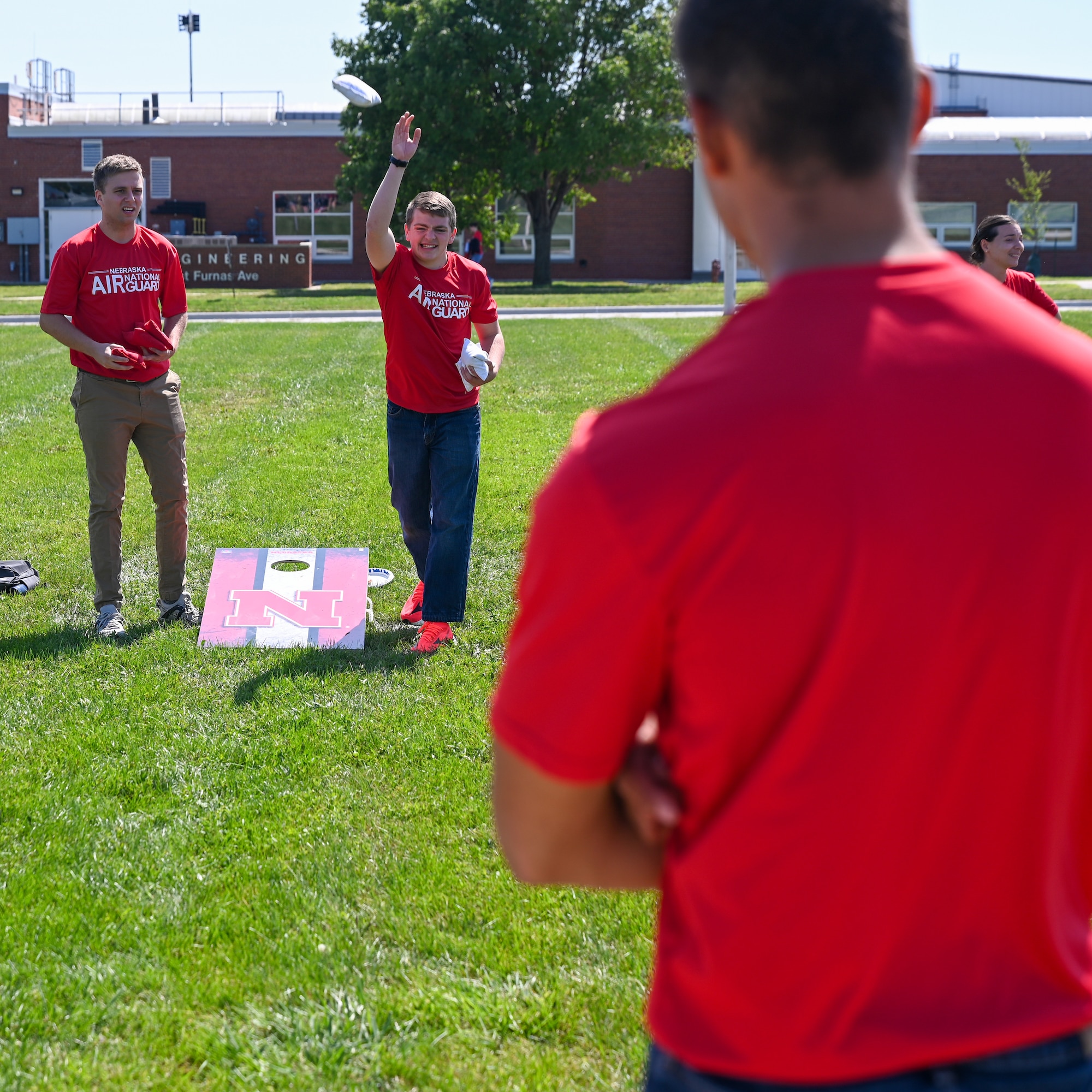 Airmen and their families enjoy Family Day 2025.